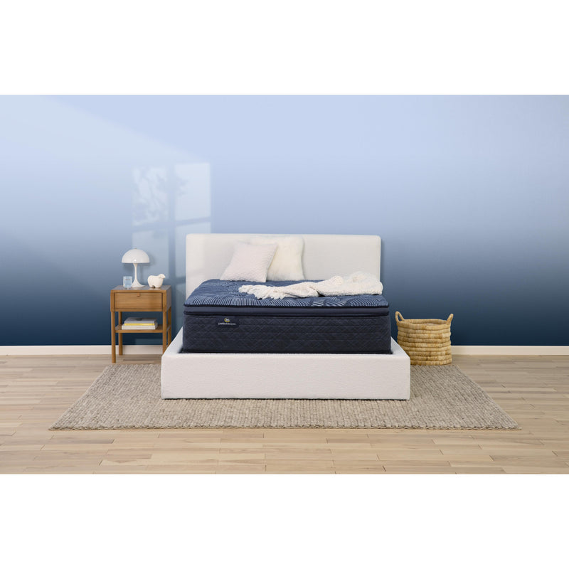 Serta Cobalt Calm Plush Pillow Top Mattress (Queen) IMAGE 3