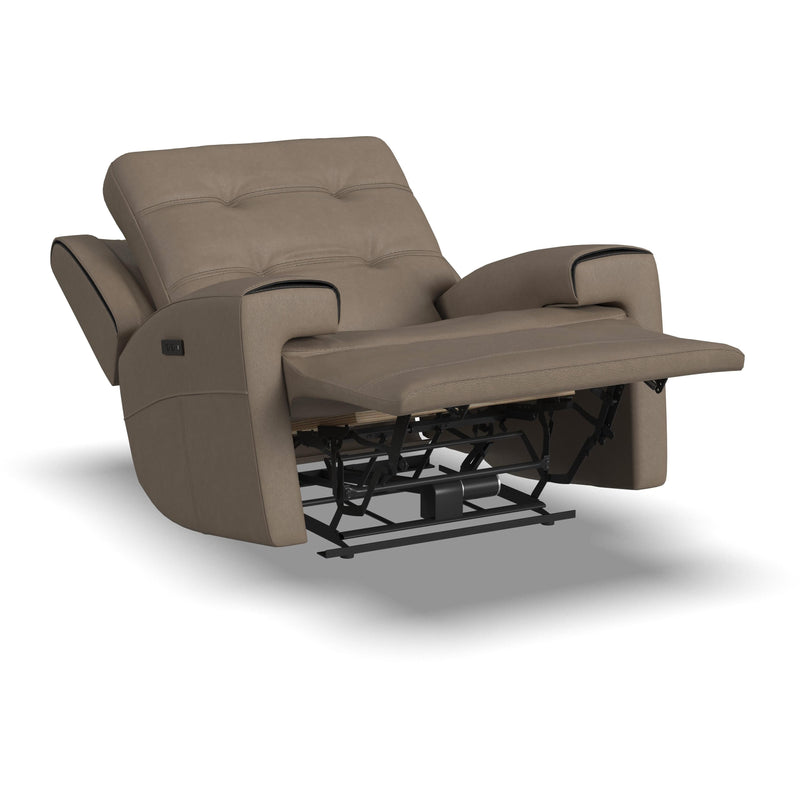 Flexsteel Iris Power Leather Match Recliner 1781-50PH 310-82 IMAGE 2