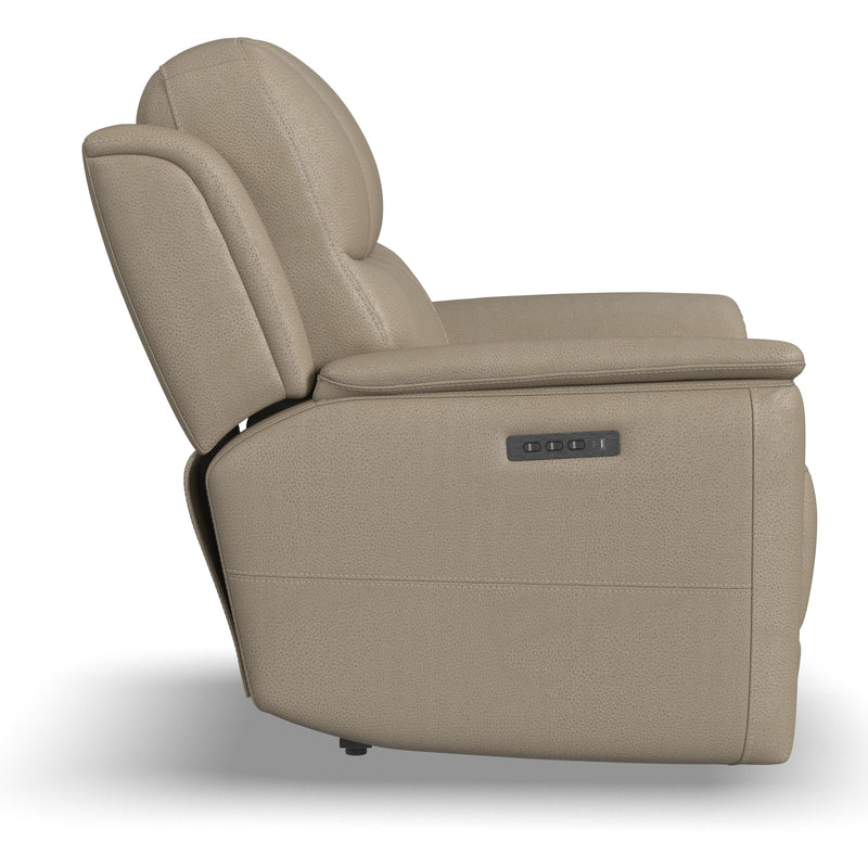 Flexsteel Crew Power Leather Match Recliner 1783-50PH 633-01 IMAGE 4