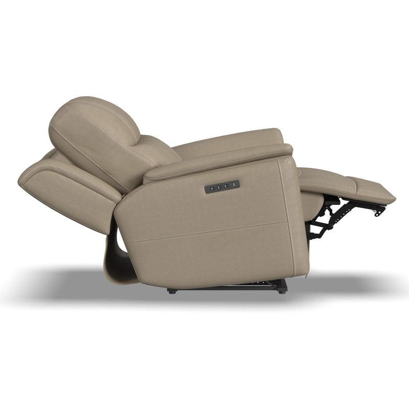Flexsteel Crew Power Leather Match Recliner 1783-50PH 633-01 IMAGE 5