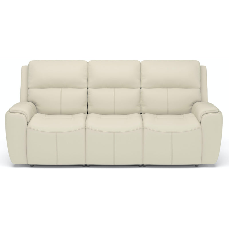 Flexsteel Ellis Power Reclining Leather Match Sofa 1844-62PH 009-14 IMAGE 2