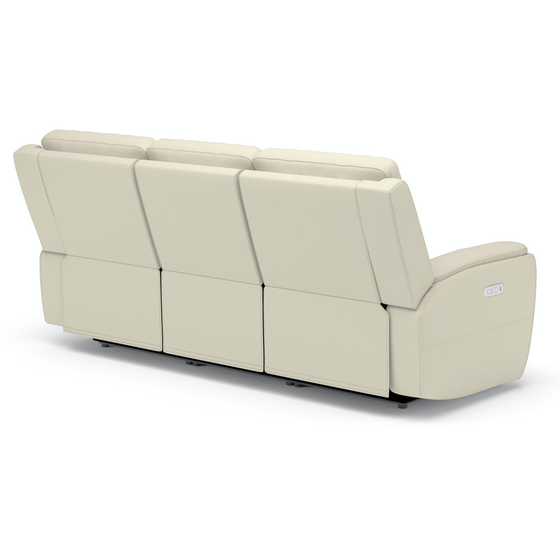 Flexsteel Ellis Power Reclining Leather Match Sofa 1844-62PH 009-14 IMAGE 4