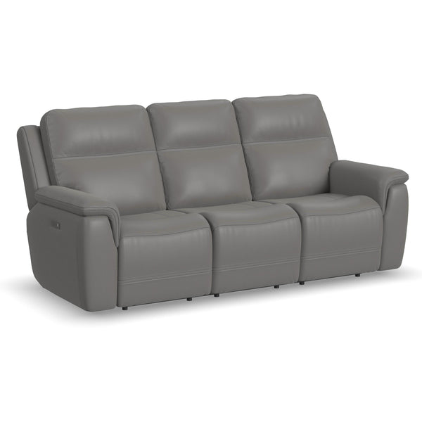 Flexsteel Sawyer Power Reclining Leather Match Sofa 1845-62PH 009-01 IMAGE 1