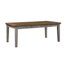 Homelegance Tigard Dining Table 5761GY-78 IMAGE 2
