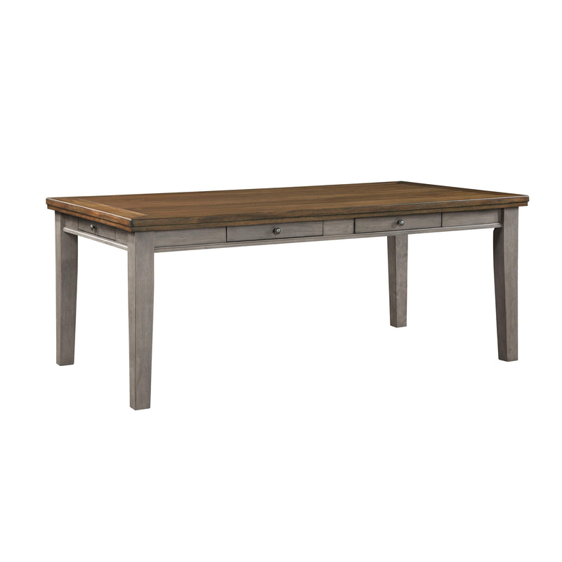 Homelegance Tigard Dining Table 5761GY-78 IMAGE 2