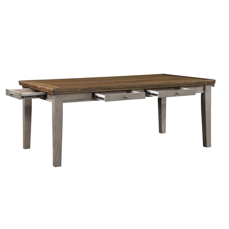 Homelegance Tigard Dining Table 5761GY-78 IMAGE 4