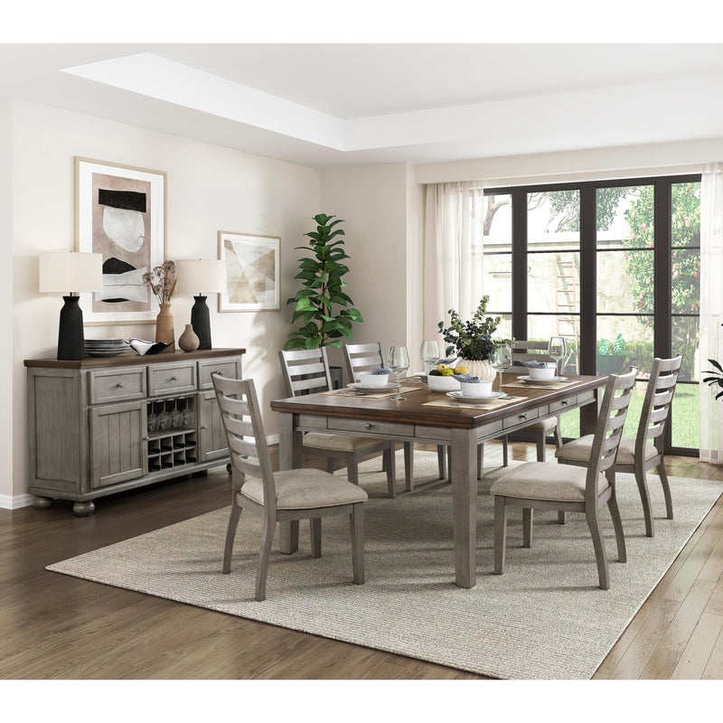 Homelegance Tigard Dining Table 5761GY-78 IMAGE 6