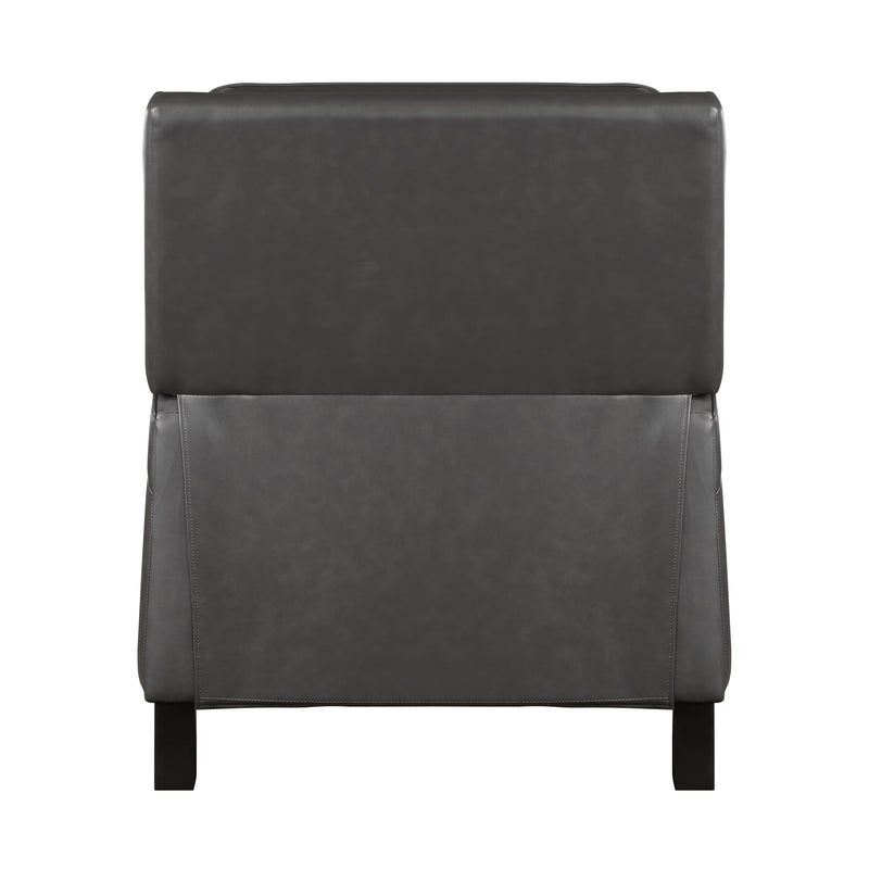 Homelegance Berenson Leather Look Recliner 8504GRY-1 IMAGE 4