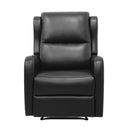 Homelegance Durant Leather Look Recliner 8527BLK-1 IMAGE 1