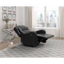 Homelegance Durant Leather Look Recliner 8527BLK-1 IMAGE 7