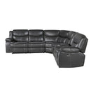 Homelegance Fargo 8528DG*SCPW 3 pc Power Reclining Sectional with Right Console IMAGE 3
