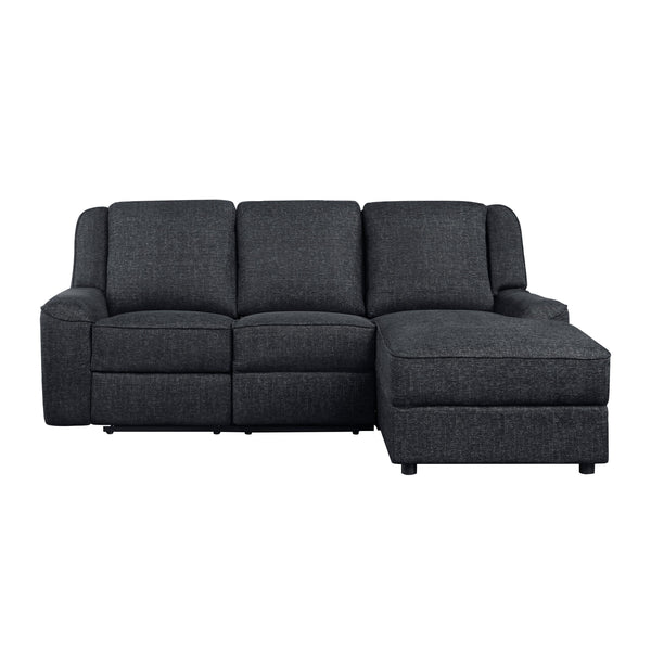 Homelegance Monterey 8530EB*SC 2 pc Reclining Sectional with Right Chaise IMAGE 1