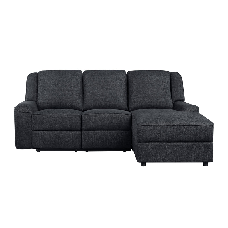 Homelegance Monterey 8530EB*SC 2 pc Reclining Sectional with Right Chaise IMAGE 1