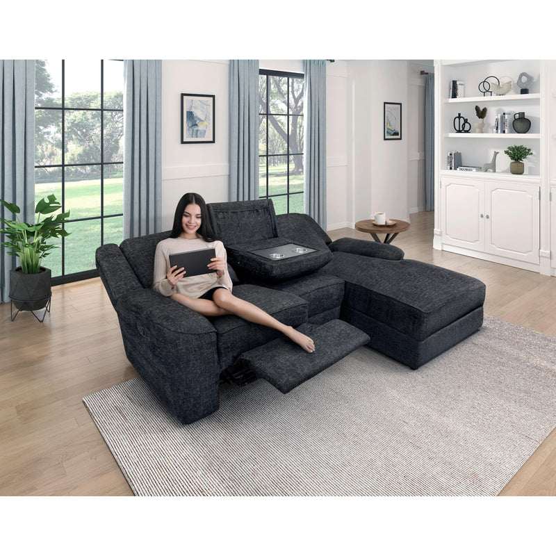 Homelegance Monterey 8530EB*SC 2 pc Reclining Sectional with Right Chaise IMAGE 8