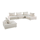 Homelegance Inman 9237BE*5SC 5 pc Modular Sectional IMAGE 1