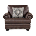 Homelegance Franklin Stationary Fabric Chair 9260DB-1 IMAGE 1