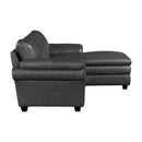 Homelegance Exton 9267GY*22LRC 2 pc Sectional with Right Chaise IMAGE 3