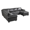 Homelegance Exton 9267GY*42LRC 4 pc Sectional with Right Chaise IMAGE 4