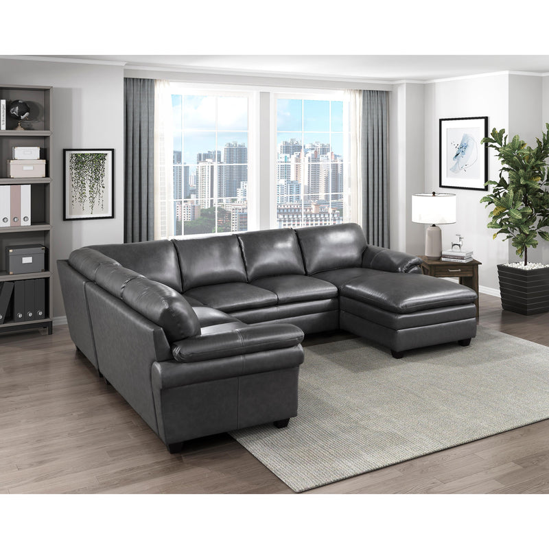 Homelegance Exton 9267GY*42LRC 4 pc Sectional with Right Chaise IMAGE 7