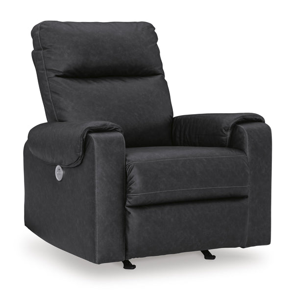 Signature Design by Ashley Axtellton Power Rocker Leather Look Recliner 3410598 IMAGE 1