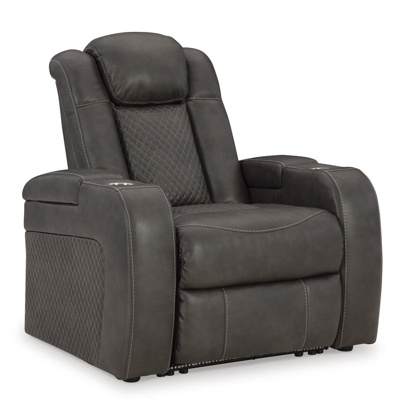 Signature Design by Ashley Fyne-Dyme Power Leather Look Recliner 3660213 IMAGE 1