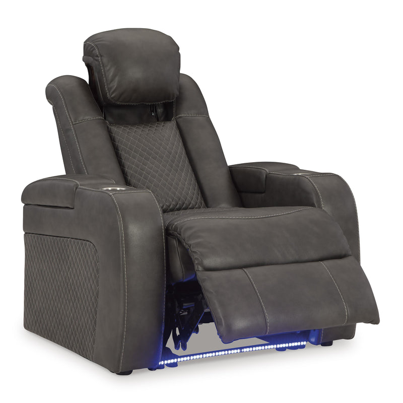Signature Design by Ashley Fyne-Dyme Power Leather Look Recliner 3660213 IMAGE 2