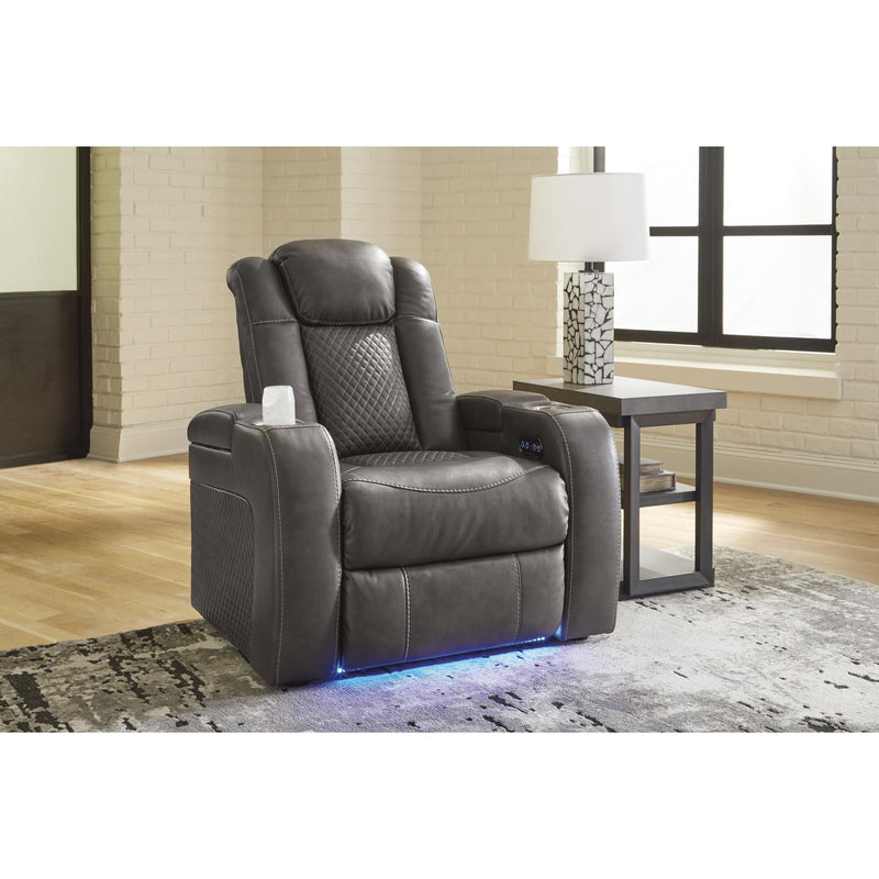 Signature Design by Ashley Fyne-Dyme Power Leather Look Recliner 3660213 IMAGE 6