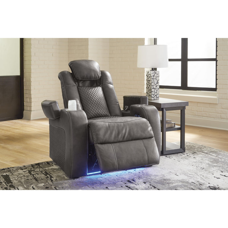 Signature Design by Ashley Fyne-Dyme Power Leather Look Recliner 3660213 IMAGE 7