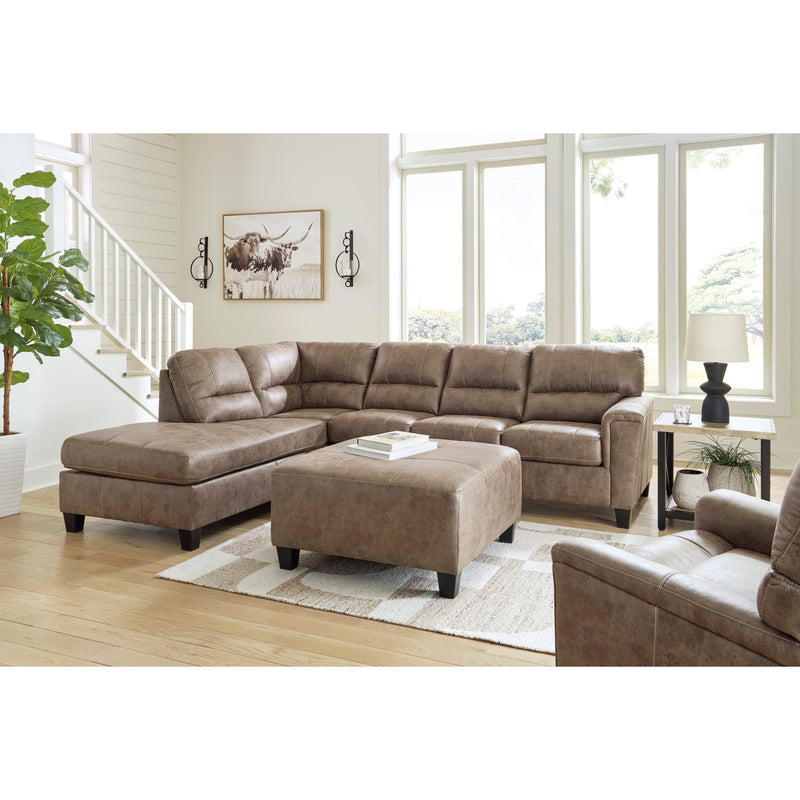 Signature Design by Ashley Navi Leather Look Queen Sleeper Sectional 9400416/9400470 IMAGE 7