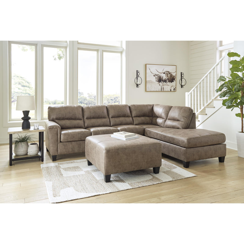 Signature Design by Ashley Navi Leather Look Queen Sleeper Sectional 9400469/9400417 IMAGE 9