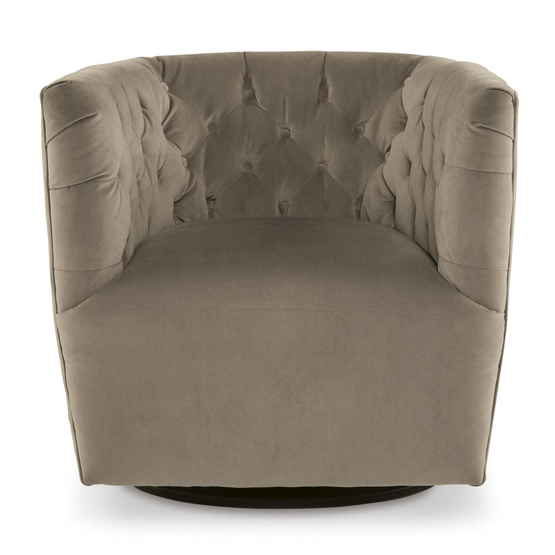 Signature Design by Ashley Hayesler Swivel Fabric Accent Chair A3000661 IMAGE 2