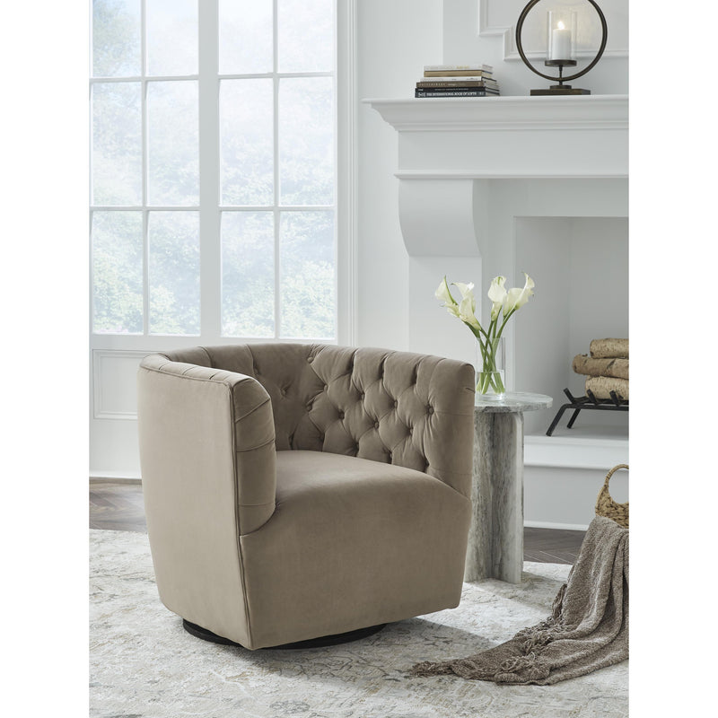 Signature Design by Ashley Hayesler Swivel Fabric Accent Chair A3000661 IMAGE 5