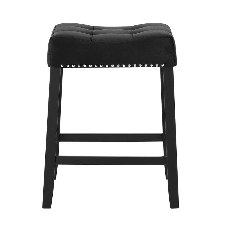 Crown Mark Lennon Counter Height Stool 1715C-24-BK IMAGE 2