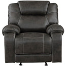 Homelegance Gainesville Glider Leather Look Recliner 8560PM-1 IMAGE 2