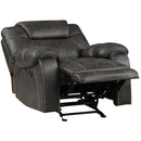 Homelegance Gainesville Glider Leather Look Recliner 8560PM-1 IMAGE 5