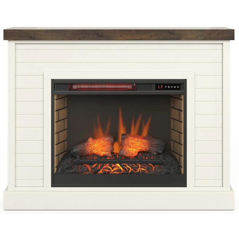Legends Furniture Washington Electric Fireplace WA5110.BJW IMAGE 1