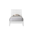  Crown Mark Evan B4710-T Twin Bed - White IMAGE 3