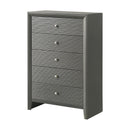 Crown Mark Denker B4715-4 Chest - Gunmetal IMAGE 1