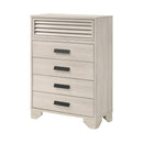  Crown Mark Sarter B4740-4 Chest - White IMAGE 1