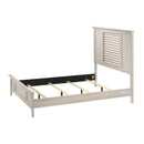  Crown Mark Sarter B4740-K King Bed - White IMAGE 3
