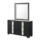  Crown Mark Rangley B6835-1 Dresser - Black IMAGE 4