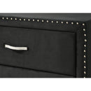  Crown Mark Lucinda B9265-2N Nightstand - Black IMAGE 5
