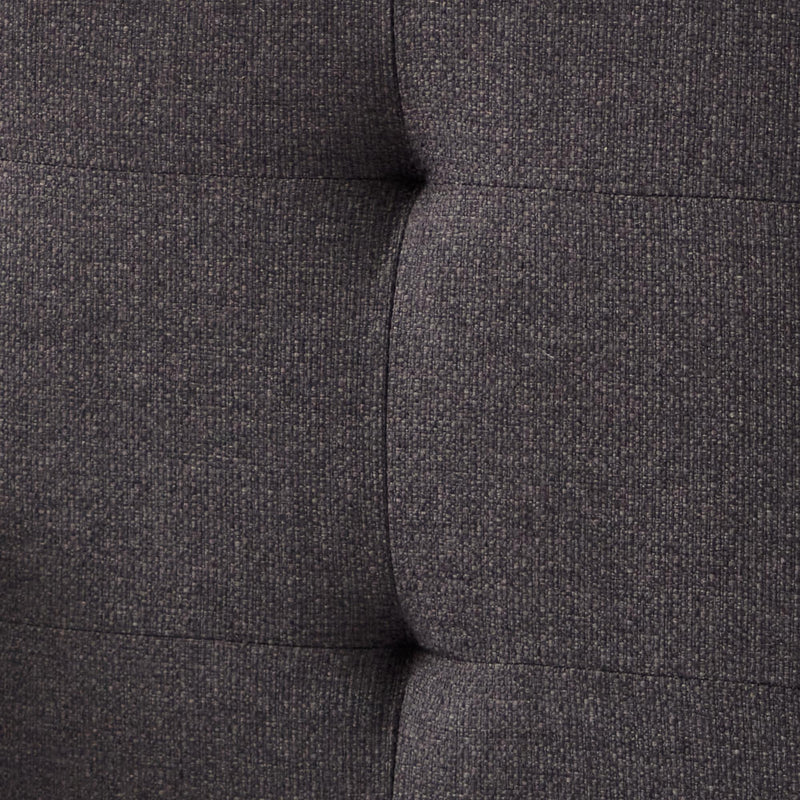 Weekender Davis Upholstered Headboard - Charcoal (King) IMAGE 2
