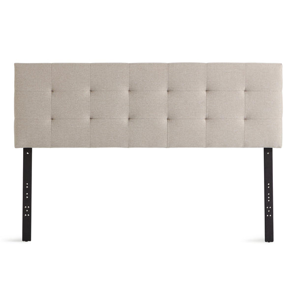  Weekender Davis Upholstered Headboard - Beige (King) IMAGE 1