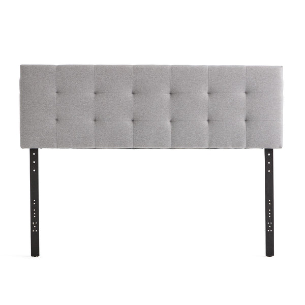  Weekender Davis Upholstered Headboard - Stone (King) IMAGE 1