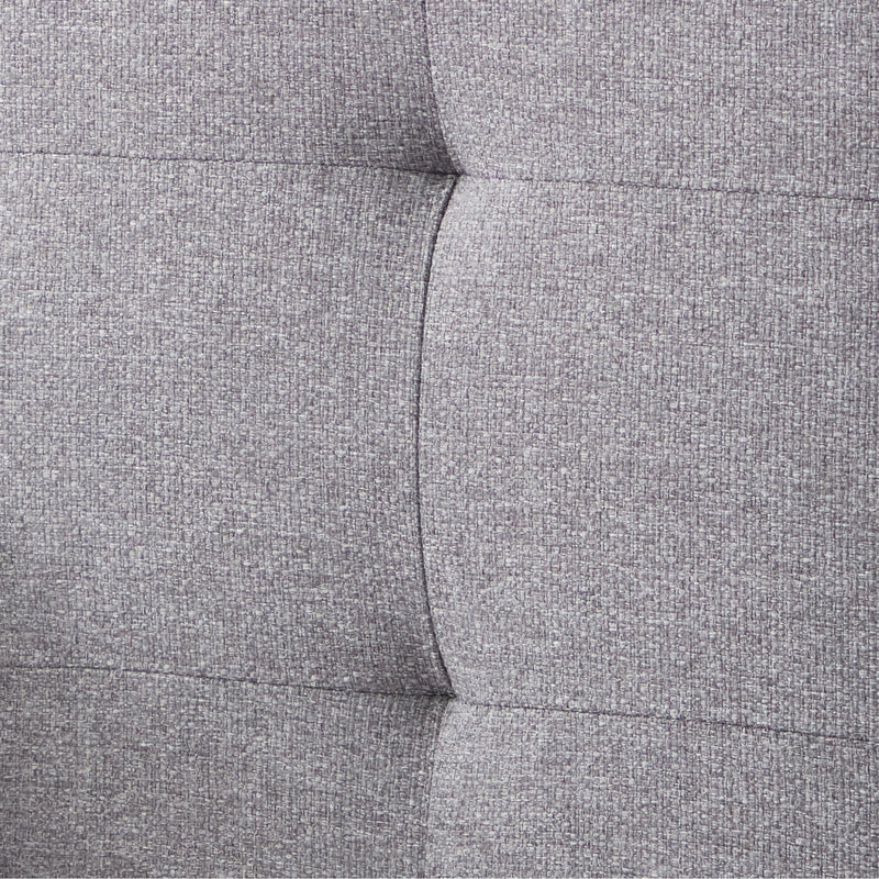  Weekender Davis Upholstered Headboard - Stone (Queen) IMAGE 2