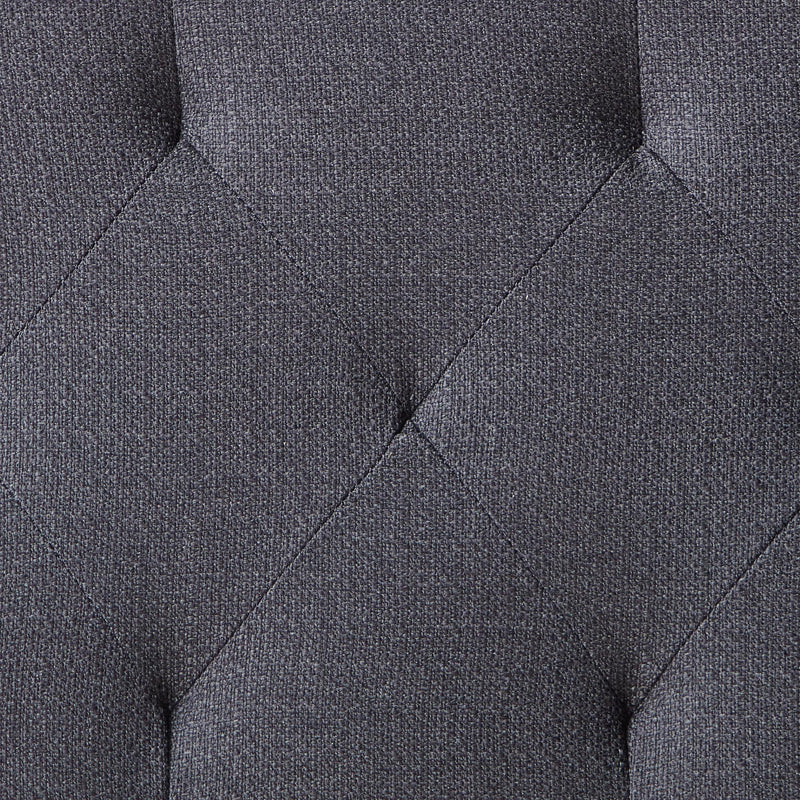  Weekender Hansen Upholstered Headboard - Charcoal (Twin) IMAGE 2