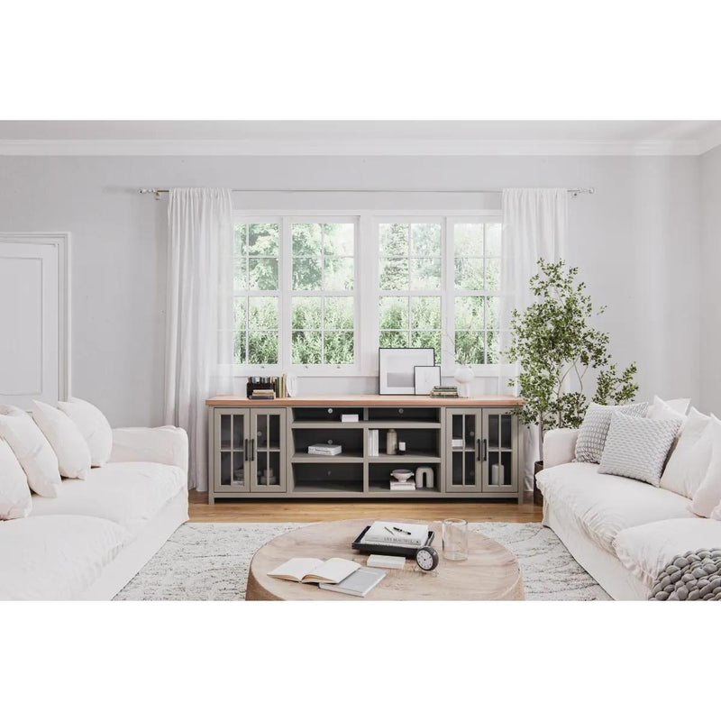 Legends Furniture Vineyard TV Stand with Cable Management VY1211.SFL IMAGE 2