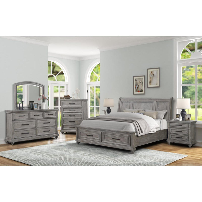 Legends Furniture Linsey King Panel Bed with Storage ZLSY-7003/ZLSY-7004/ZLSY-7005 IMAGE 3