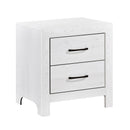 Homelegance Corbin 2-Drawer Nightstand 1534WH-4 IMAGE 2